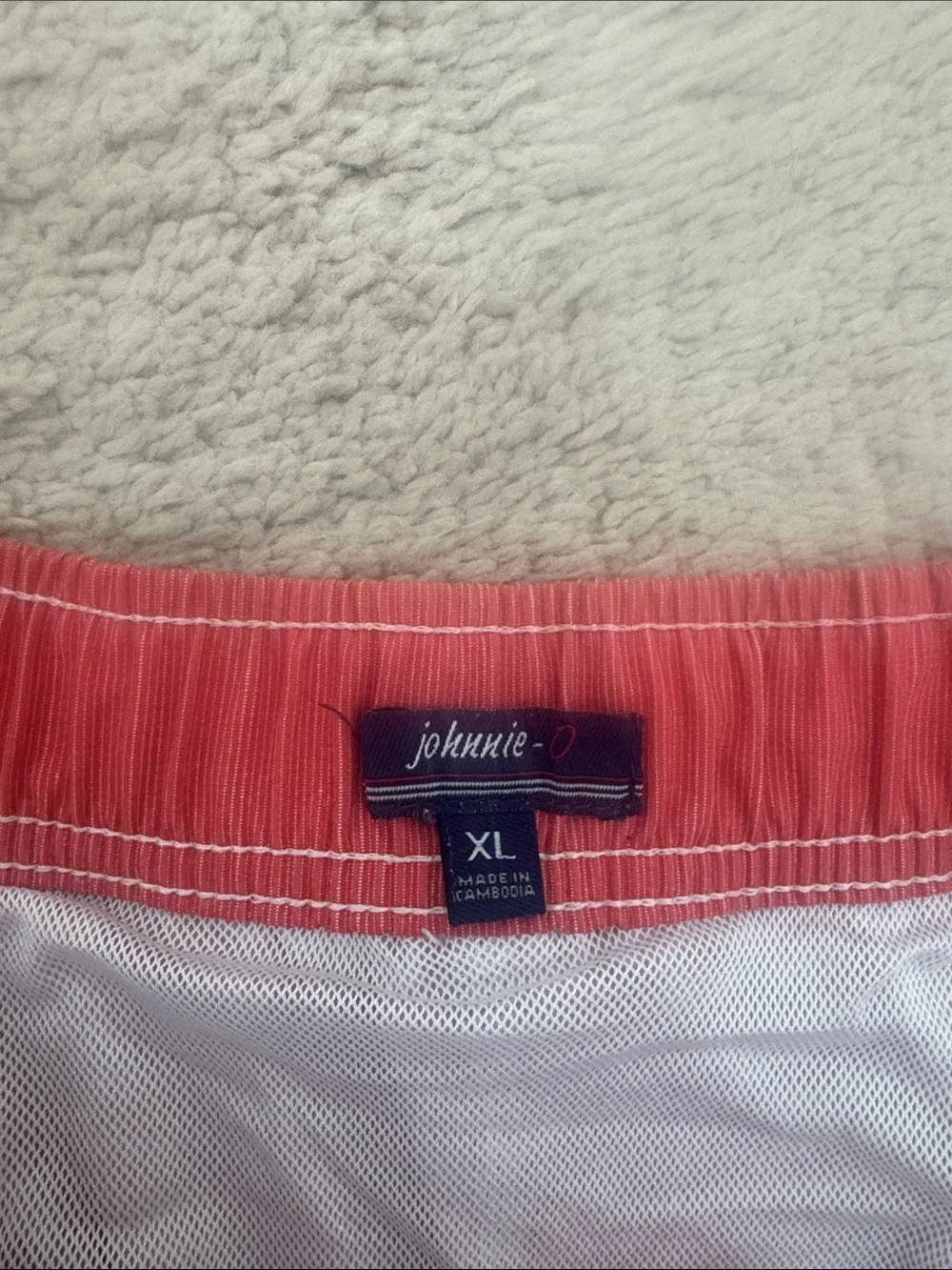 Johnnie-O Men's Striped Swim Trunks